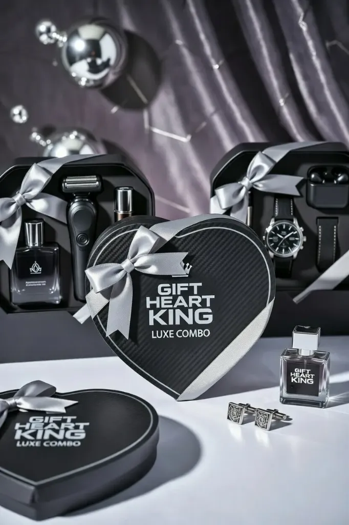 Gift Heart king luxe combo box